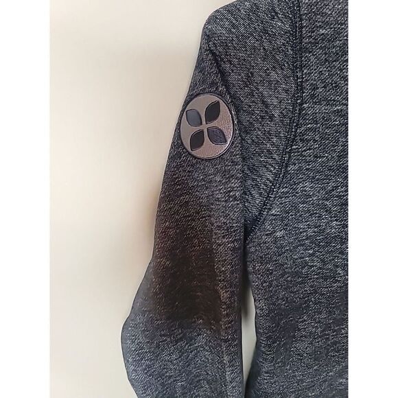 Roots73 Roots 73 Black Mix Pinehurst Fleece Women's Jacket Size Medium t72 - Picture 7 of 9